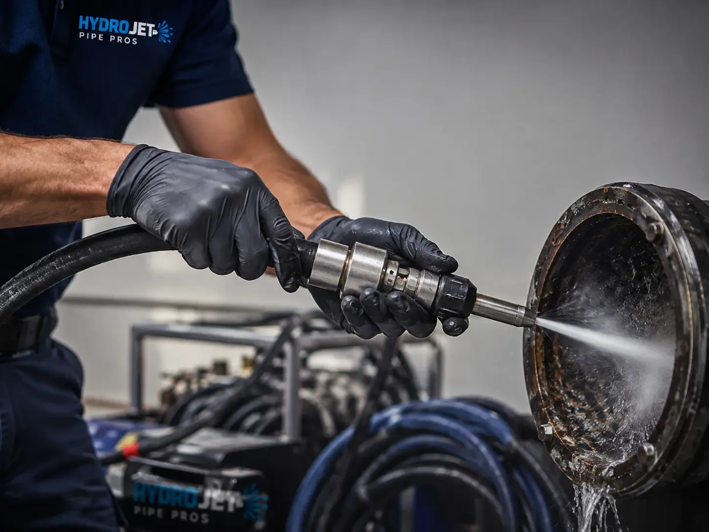 Hydro Jet Pipe Descaling in Floriston, CA